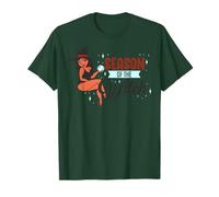 Funny Halloween Black Melanin Witch Season of The Witches T-Shirt