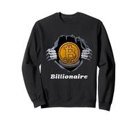Funny Halloween BTC Cryptocurrency Costume Bitcoin Sweatshirt