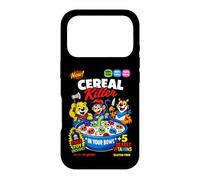 Funny Halloween Cereal Killer Skull Breakfast Cartoon Design Case for iPhone 17 Pro