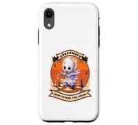 Funny Halloween Chess Player Ghost Checkmate Costume Case for iPhone XR