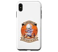 Funny Halloween Chess Player Ghost Checkmate Costume Case for iPhone XS Max