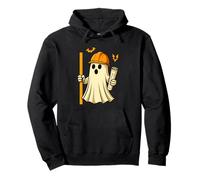 Funny Halloween Civil Engineer Ghost Architect Pullover Hoodie