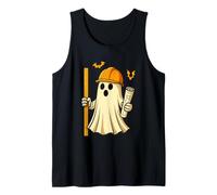 Funny Halloween Civil Engineer Ghost Architect Tank Top