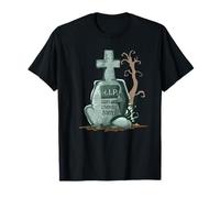 Funny Halloween Costume - Don't Get Carried Grave Tombstone T-Shirt