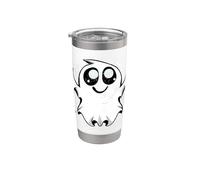 Funny Halloween Costume Ghost Ice Hockey Player Stainless Steel Insulated Tumbler