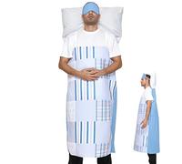Funny Halloween Costume - Sleeping Patient Halloween Costume,Prank Funny Dressing Outfit for Men Cosplay Women Gathering Stage Performance Home Event Parties