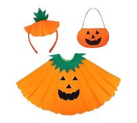 Funny Halloween Costumes Pumpkin Shaped Full Body Suit