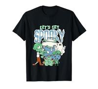 Funny Halloween Cute Zombie Ghost Candles Graphic T-Shirt