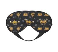 Funny Halloween Decor Witch Sleep Eye Mas Updated Design Light Blocking Night Eye Blinder Men Women Shift Travel Gifts