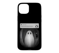 Funny Halloween Doorbell Ghost Caught On Camera Spooky Case for iPhone 15 Plus