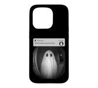 Funny Halloween Doorbell Ghost Caught On Camera Spooky Case for iPhone 15 Pro