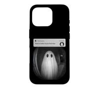 Funny Halloween Doorbell Ghost Caught On Camera Spooky Case for iPhone 16 Pro