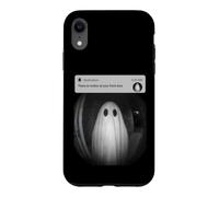 Funny Halloween Doorbell Ghost Caught On Camera Spooky Case for iPhone XR