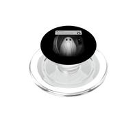 Funny Halloween Doorbell Ghost Caught On Camera Spooky PopSockets PopGrip for MagSafe