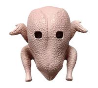 Funny Halloween Face Mask, Realistic Turkey Latex Mask, Costume Accessories, Festive Cosplay Mask, Realistic, Breathable, for Theatre, Stage, Masquerade