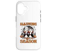 Funny Halloween Farm Animals Haunting Season Duck Case for iPhone 16