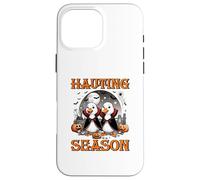 Funny Halloween Farm Animals Haunting Season Duck Case for iPhone 16 Pro Max