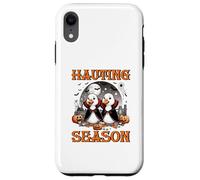 Funny Halloween Farm Animals Haunting Season Duck Case for iPhone XR