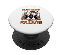 Funny Halloween Farm Animals Haunting Season Duck PopSockets Adhesive PopGrip