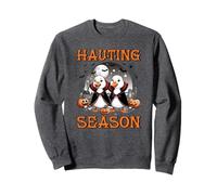 Funny Halloween Farm Animals Haunting Season Duck Sweatshirt