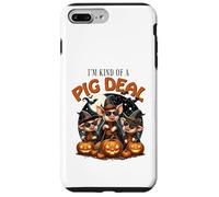 Funny Halloween Farm Animals I'm Kind Of A Pig Deal Case for iPhone 7 Plus/8 Plus