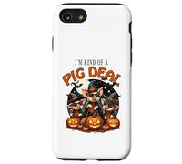 Funny Halloween Farm Animals I'm Kind Of A Pig Deal Case for iPhone SE (2020) / 7/8