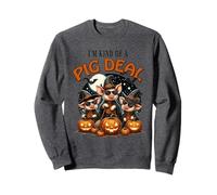 Funny Halloween Farm Animals I'm Kind Of A Pig Deal Sweatshirt