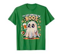 Funny Halloween Ghost Costume I'm Just Here for The Boos T-Shirt, Men, Kelly Green, XX-Large