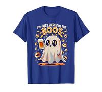 Funny Halloween Ghost Costume I'm Just Here for The Boos T-Shirt, Men, Royal Blue, X-Large