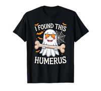 Funny Halloween Ghost with Bone | I Found This Humerus T-Shirt