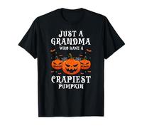 Funny Halloween Grandma with The Silliest Pumpkin T-Shirt