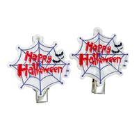 Funny Halloween Hairpin Acrylic Skull Pumpkin Funny Skeleton Hair Clip Secure Grip Lightweight For Costume Parties Skull Hair Clip