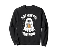 Funny Halloween Here For The Boo's Adult Style 04 Sweatshirt