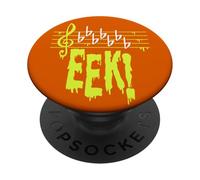 Funny Halloween Humor A Scary Music Joke for Music Teachers PopSockets Adhesive PopGrip