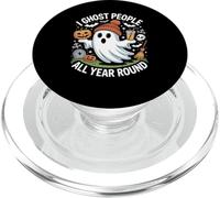 Funny Halloween I Ghost People Adult Style PopSockets PopGrip for MagSafe