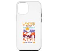 Funny Halloween Lawyer BY Day Witch BY Night Case for iPhone 12/12 Pro
