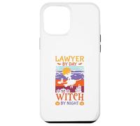 Funny Halloween Lawyer BY Day Witch BY Night Case for iPhone 12 Pro Max