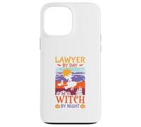 Funny Halloween Lawyer BY Day Witch BY Night Case for iPhone 13 Pro Max