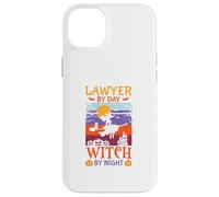 Funny Halloween Lawyer BY Day Witch BY Night Case for iPhone 14 Plus
