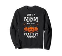 Funny Halloween Mom with the Silliest Pumpkin Ever Sweatshirt