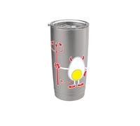 Funny Halloween Party Devil Egg Yolk Food Lover Lazy Costume Stainless Steel Insulated Tumbler