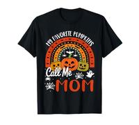 Funny Halloween Pumpkin Mom Mother Mommy Spooky Season T-Shirt