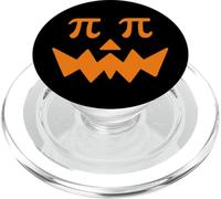 Funny Halloween Pumpkin Pi Math Teacher Mathematics Humor PopSockets PopGrip for MagSafe