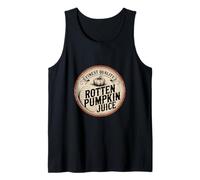 Funny Halloween Rotten Pumpkin Juice Tank Top