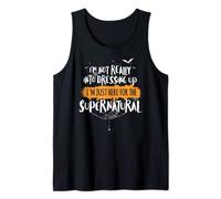 Funny Halloween Shirt Here for Supernatural Tank Top