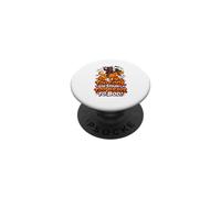 Funny Halloween T-Rex Werewolf Dinosaur Too Cool To Spook PopSockets Adhesive PopGrip