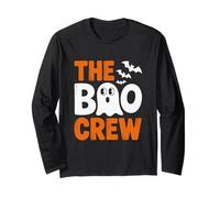 Funny Halloween The Boo Crew Family Style Long Sleeve T-Shirt