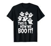 Funny Halloween This is How We Boo It Style T-Shirt