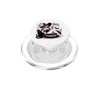 Funny Halloween Witch Hot Ghoul Summer Witchy Cat Womens PopSockets PopGrip for MagSafe