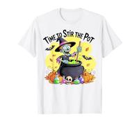 Funny Halloween Zombie Time to Stir The Pot T-Shirt